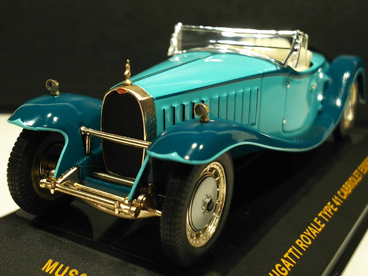 1/43 ixo MUSEUM 少し難有り BUGATTI ROYALE TYPE 41 CABRIOLET ESDERS