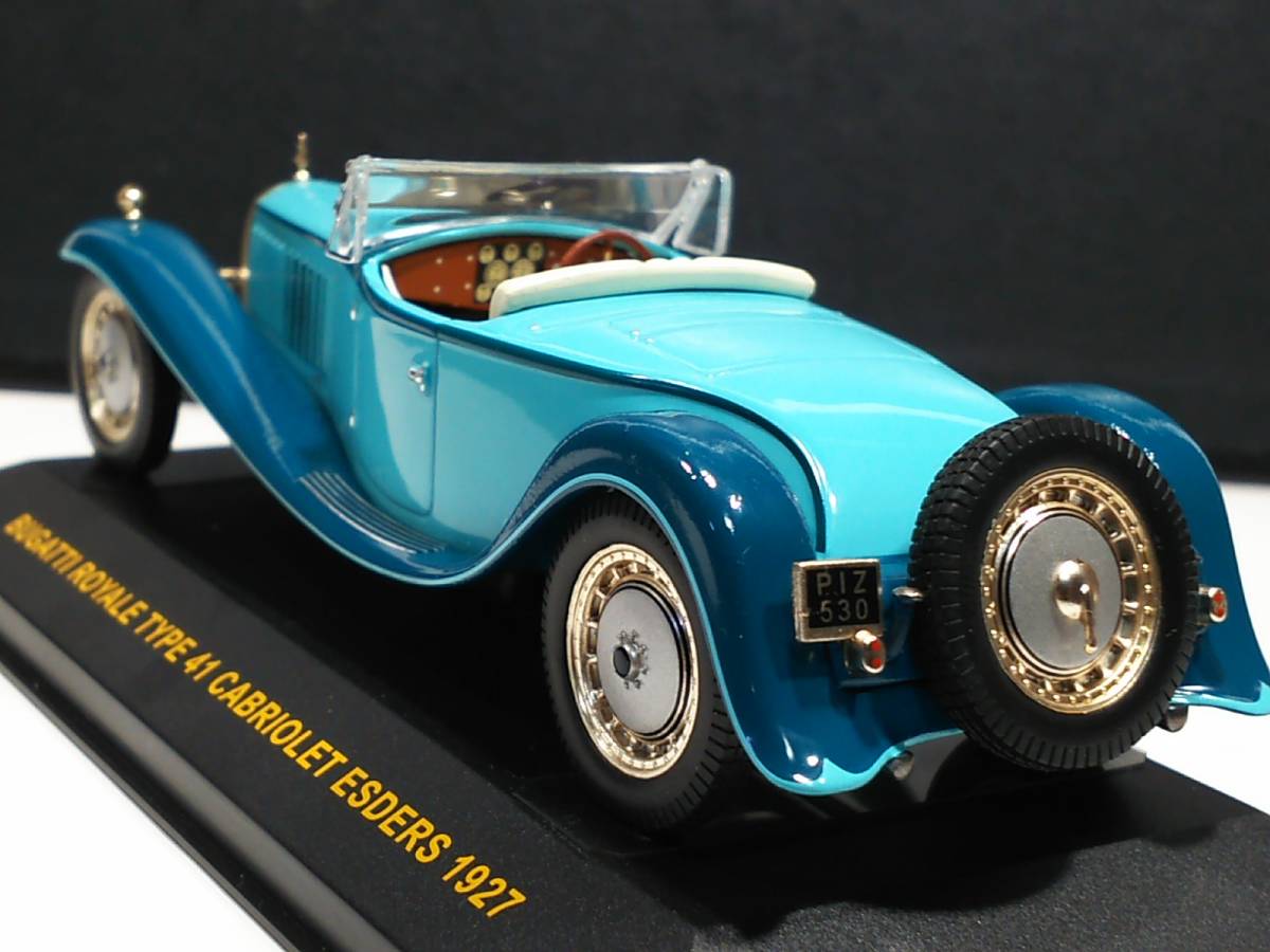 1/43 ixo MUSEUM 少し難有り BUGATTI ROYALE TYPE 41 CABRIOLET ESDERS