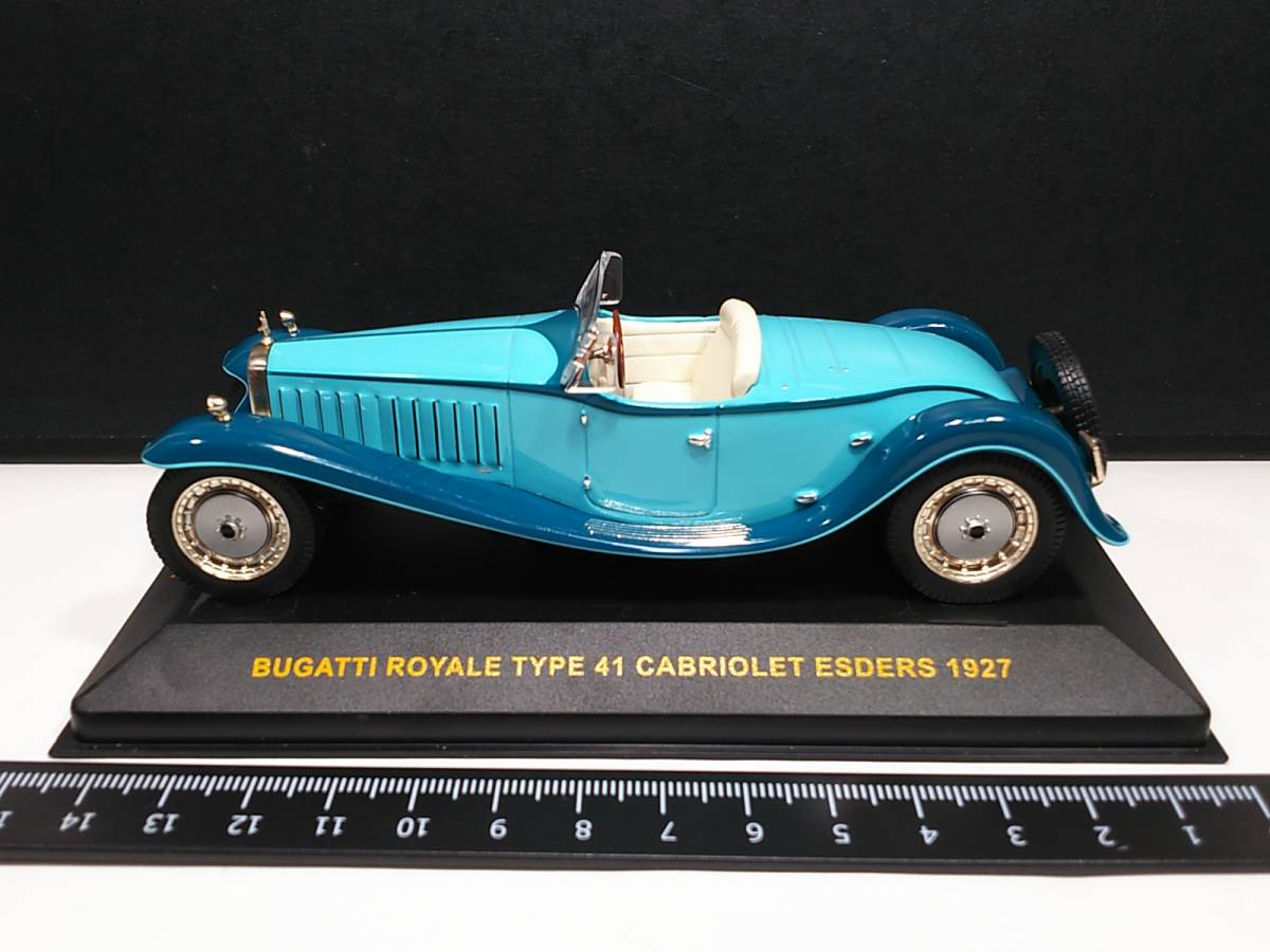 1/43 ixo MUSEUM 少し難有り BUGATTI ROYALE TYPE 41 CABRIOLET ESDERS