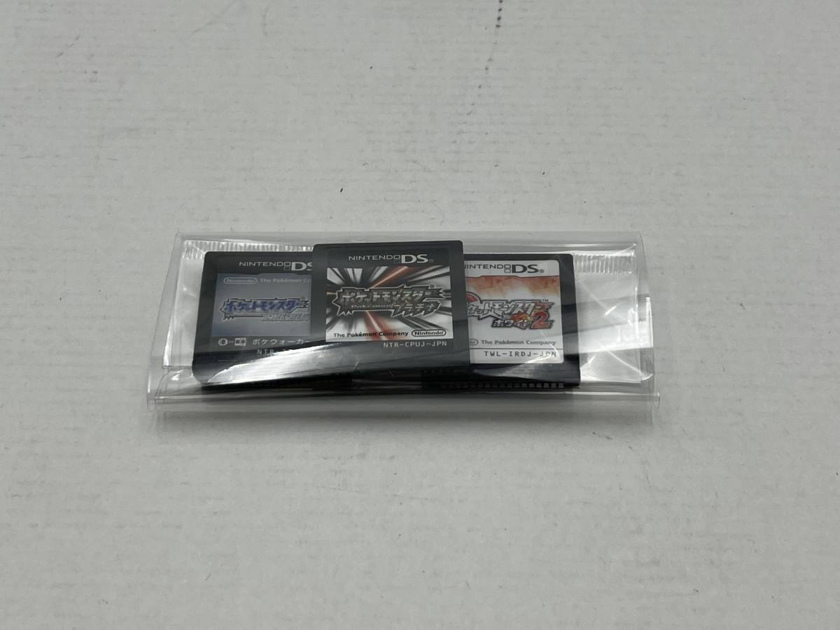 ポケットモンスター ソールシルバー、プラチナ、ホワイト2 1332】[1円～] DS ソフト ポケットモンスター / ホワイト2