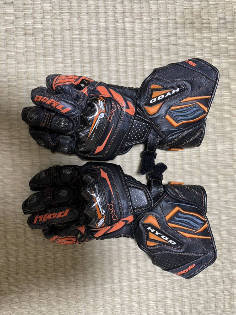 HYOD DYNAMIC D3O RACING GLOVES Lサイズ(Lサイズ)｜売買された