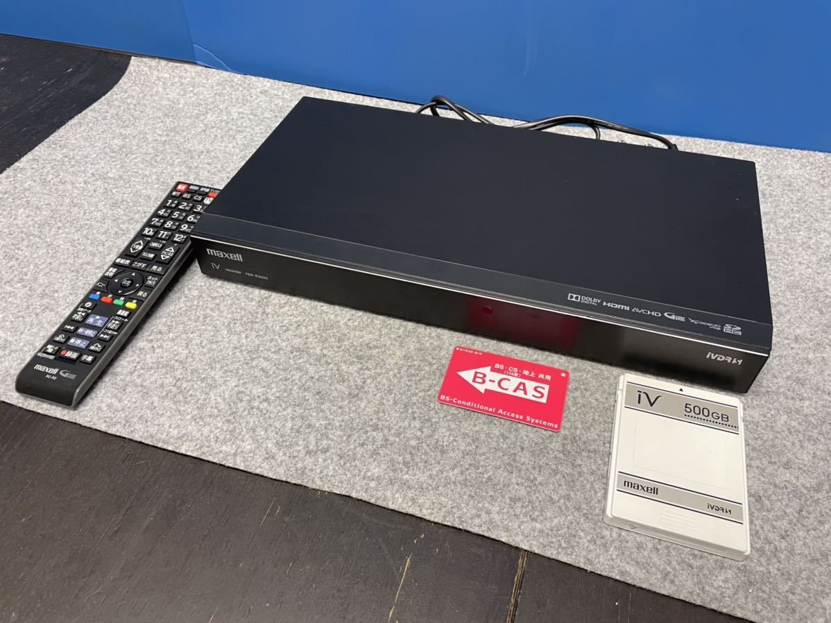 VDR-R3000 マクセル iVハードディスクレコーダー Yahoo!オークション 