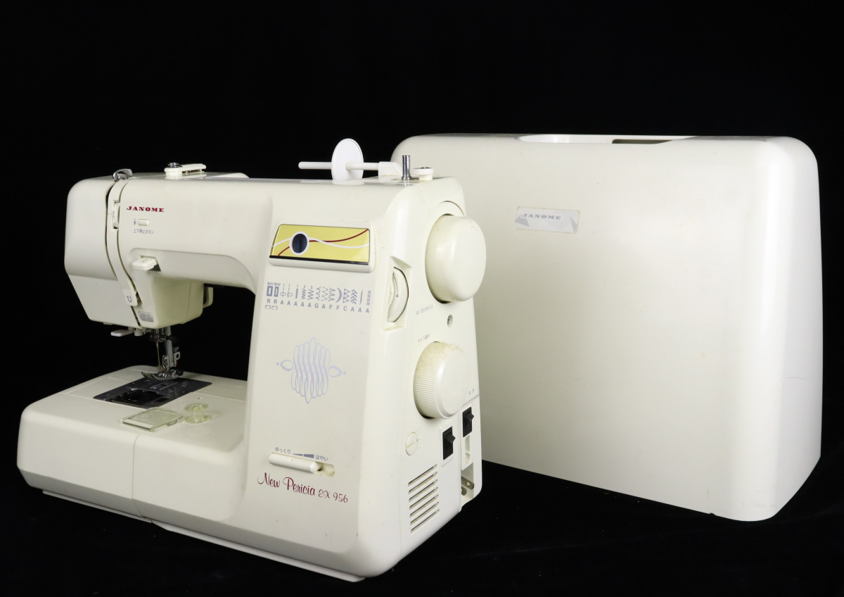 通電OK】JANOME ジャノメ 751型 New Pericia EX 956 ミシン 裁縫 