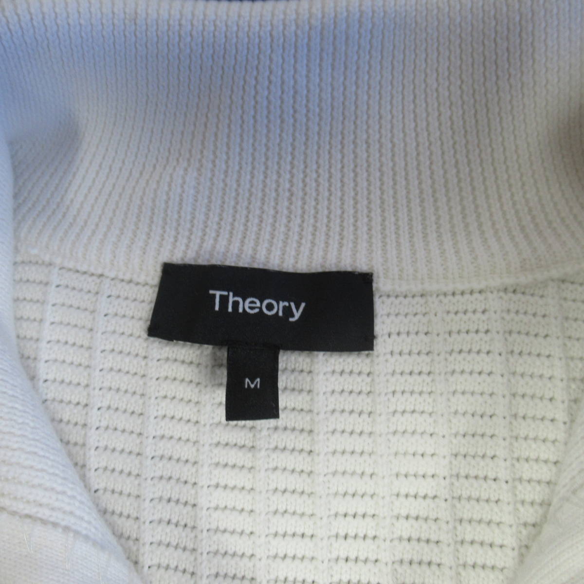 良品 セオリー theory メンズM コットンジャケット ニットジャケット