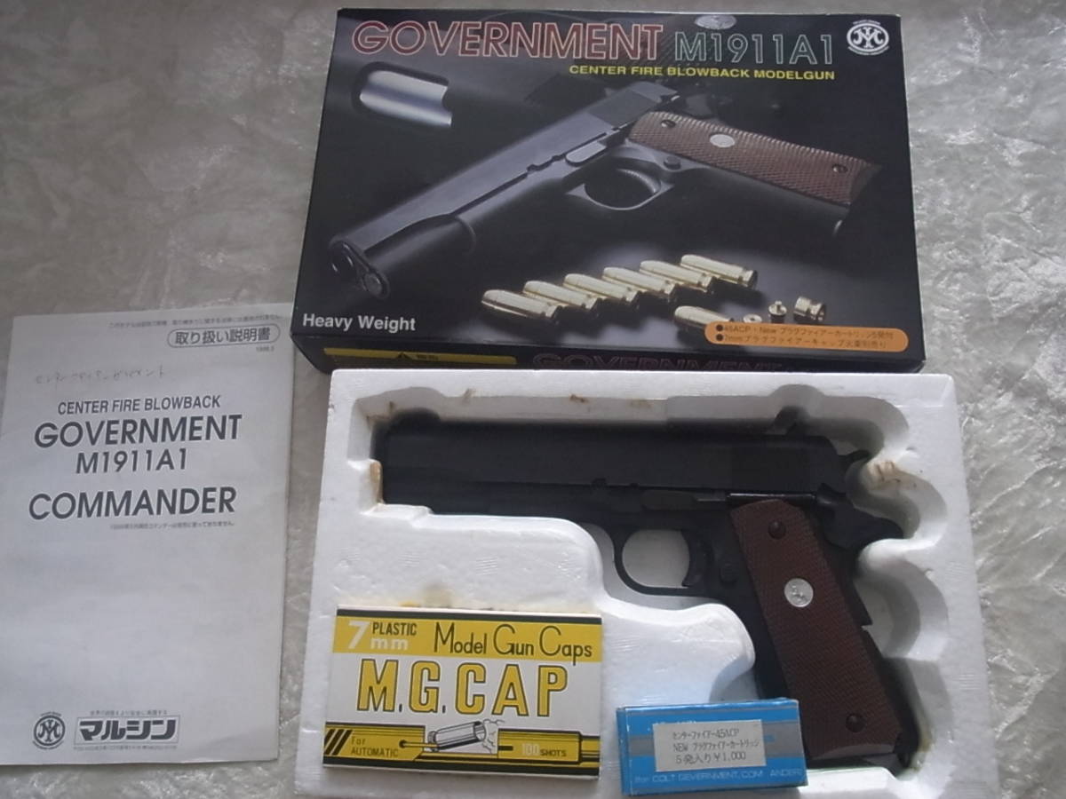 マルシン コルト ガバメント M1911A1 ブローバック モデルガン 