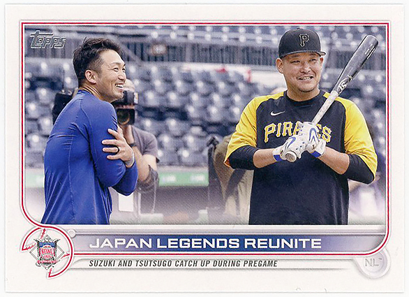 CUBS-広島△鈴木誠也SEIYA SUZUKI最新2022 TOPPS UPDATE JAPAN LEGENDS