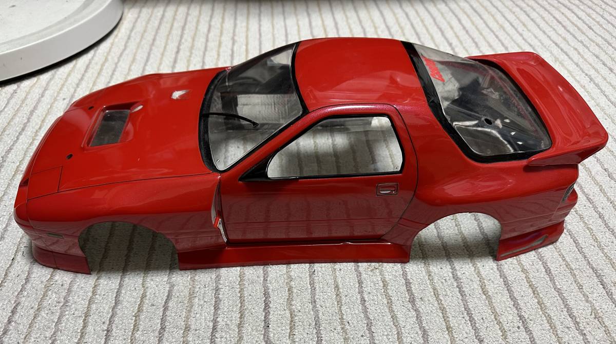 マツダ rx7 fc3s ドリフトなど用ボディ 電飾付き ヨコモyd2やタミヤ 