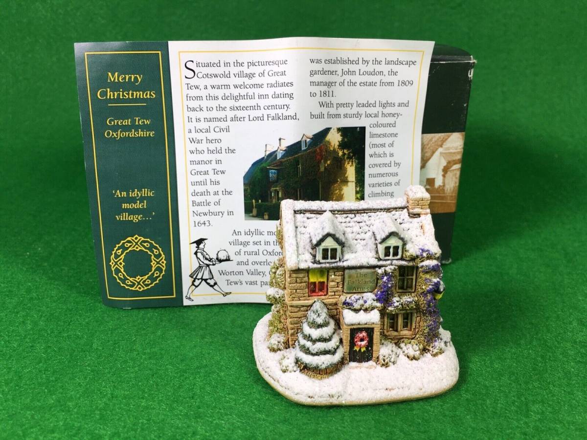 クリスマス特集】☆Lilliput Lane リリパットレーン 美品☆Marry  