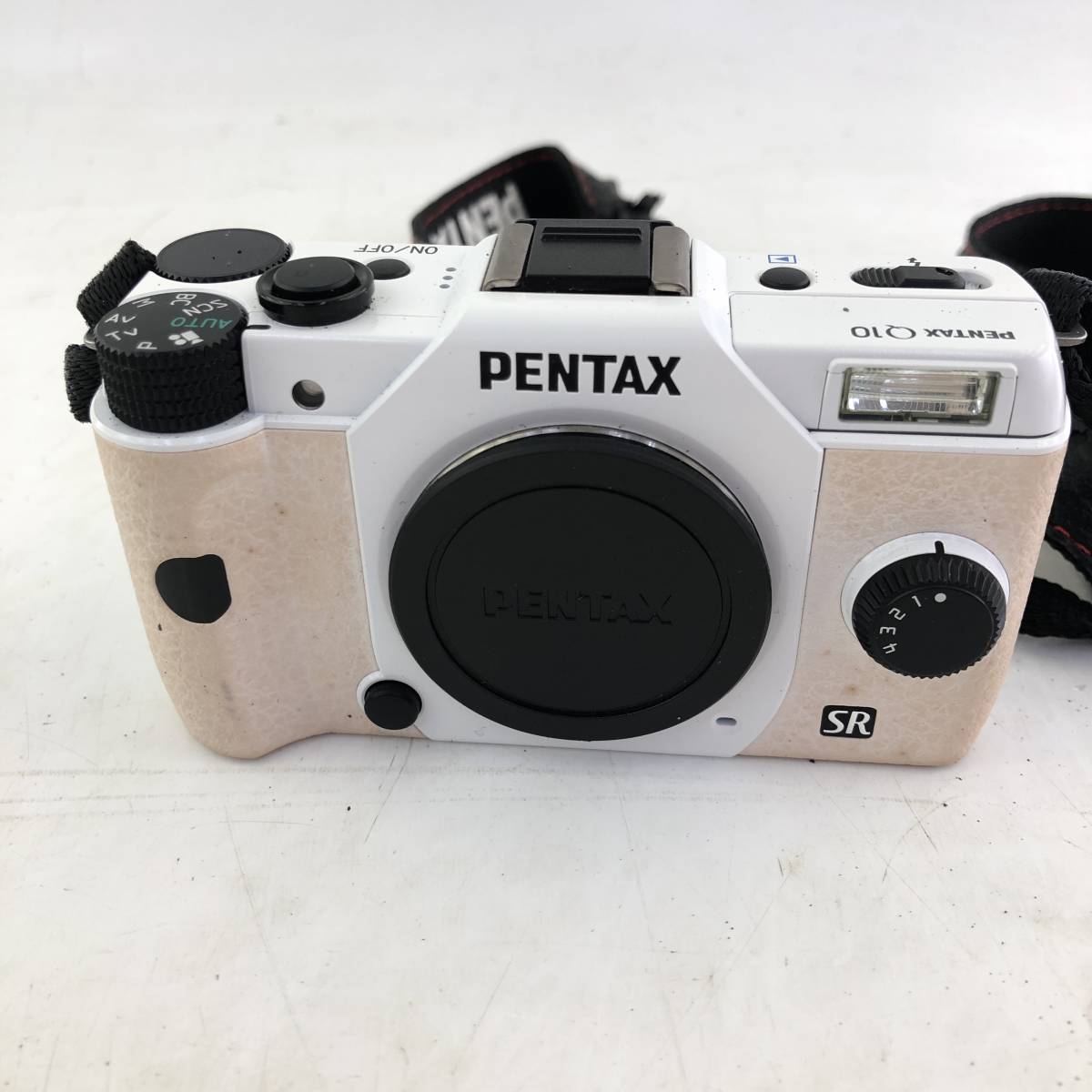 カメラ ミラーレス一眼 PENTAXQ10 ペンタックス ホワイト レンズ
