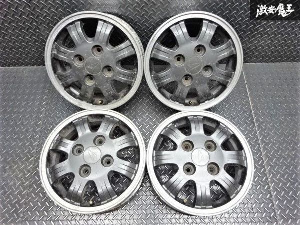 ミラ アーバンツァート　13インチホイール・タイヤ2本セット　pcd110 ○ダイハツ 純正 L500S ミラ TR-XX アバンツァート 13インチ 4.50B +50
