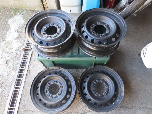 トヨタ 純正スチールホイール ハイエース 6J スチールホイール6J ！4本