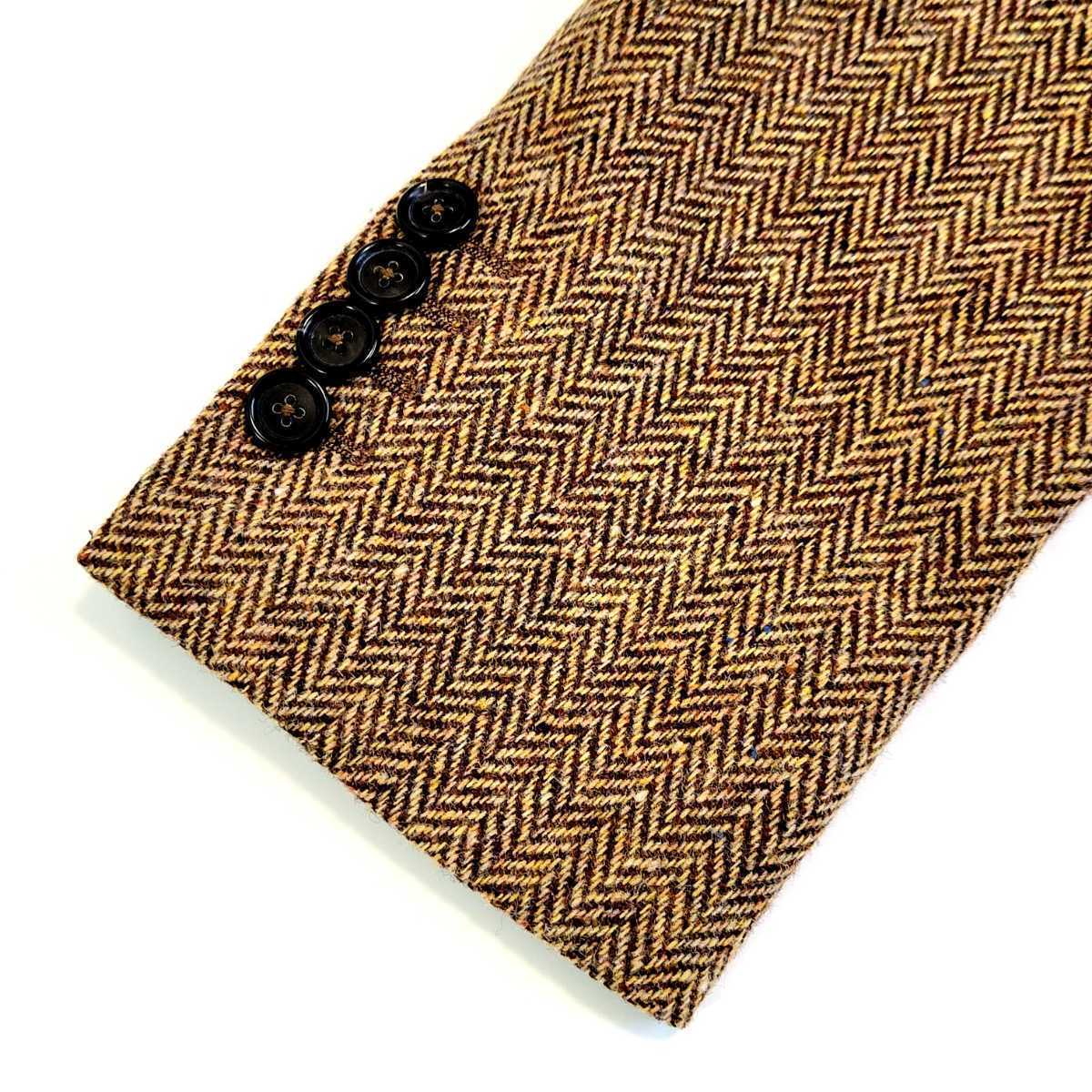 極美品】超高級約18万 De Petrillo デペトリロ 秋冬ツイード 極美品】超高級約18万 De Petrillo デペトリロ 秋冬ツイード