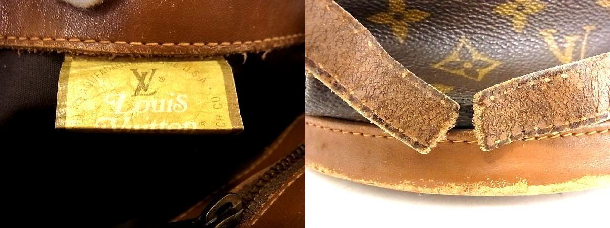 T42238 ルイヴィトン バケットPM モノグラム VUITTON 1円 LOUIS USA 
