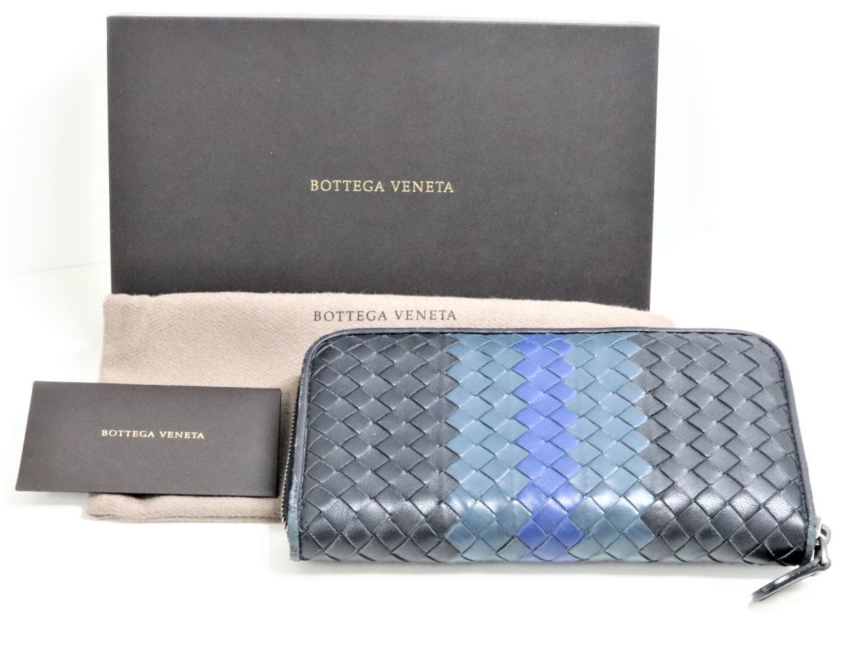 BOTTEGA VENETA レア ボッテガヴェネタ イントレチャート 長財布 
