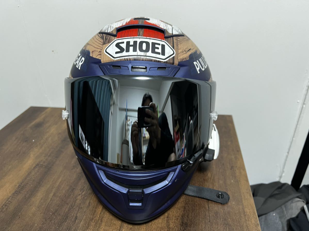 SHOEI Z7 ブラック 純正ミラーシールド付き（SHOEI Z-7』が
