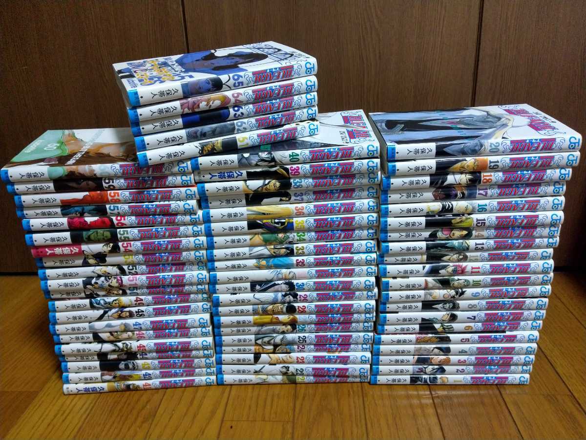  ブリーチ 65冊まとめ売り(全巻セット)｜売買されたオークション情報、yahooの商品情報をアーカイブ公開 - オークファン 全巻セット