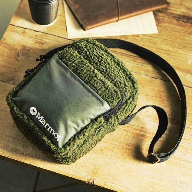 驚きの破格値，定番人気 MonoMax モノマックス マーモット フリース ショルダーバッグ marmot(ショルダーバッグ)｜売買されたオークション情報、yahooの商品情報をアーカイブ公開 - オークファン ショルダーバッグ