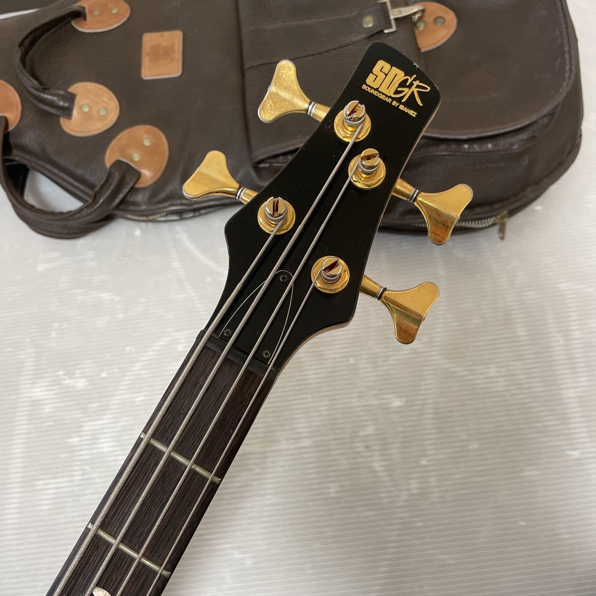 IBANEZ アイバニーズ エレキベースSDGR No.F609018 日本製 音出し確認