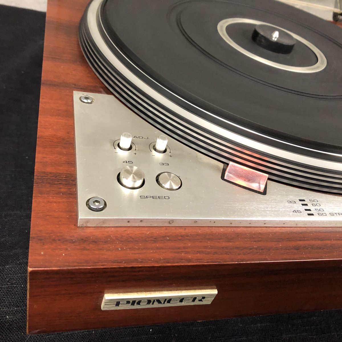 オーディオ機器 【稼働品】 Pioneer フルオートレコードプレーヤー PL-A500