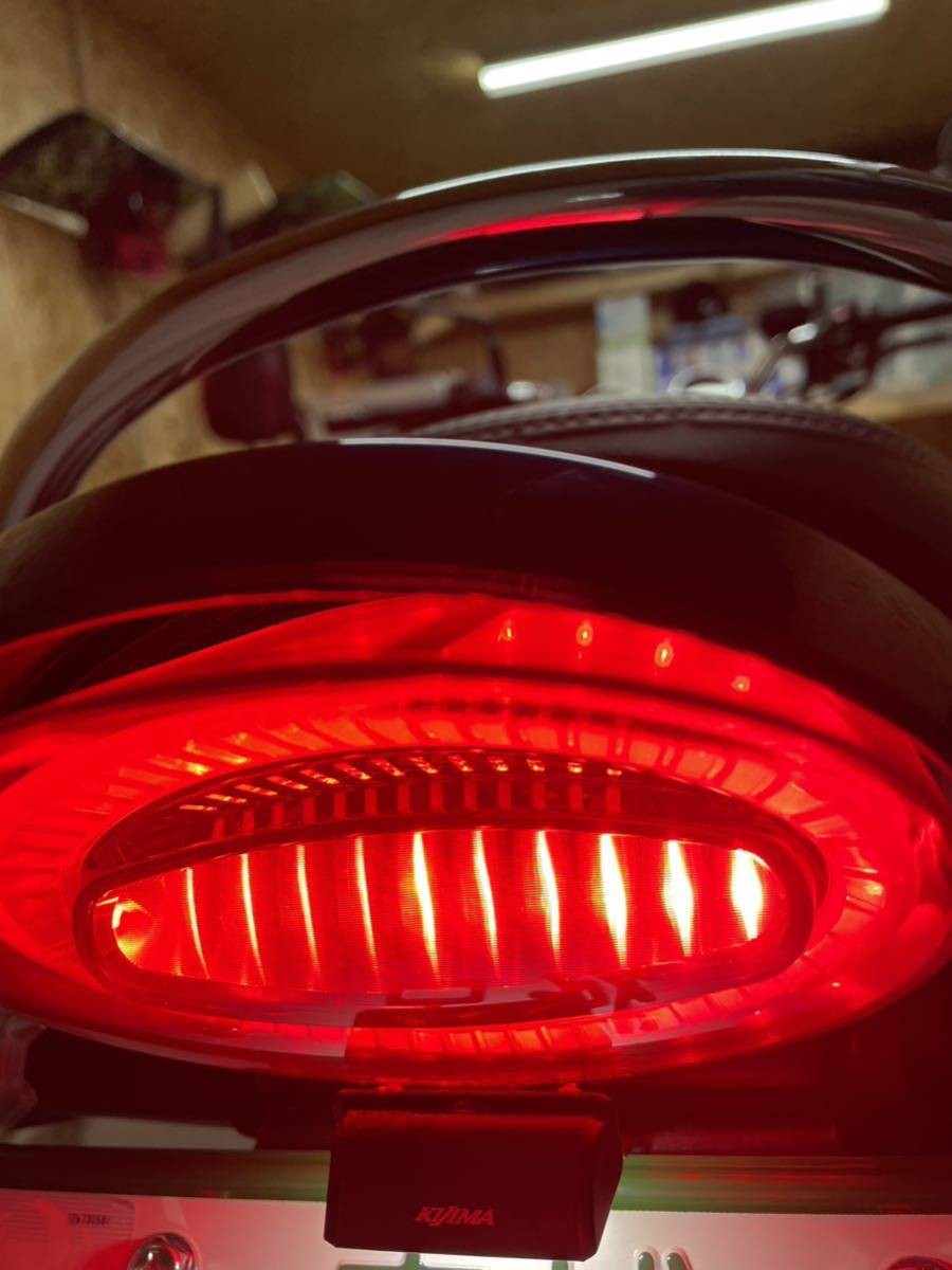 POSH Z900RS LEDテールランプ ルミナス Faith ダークレッド 