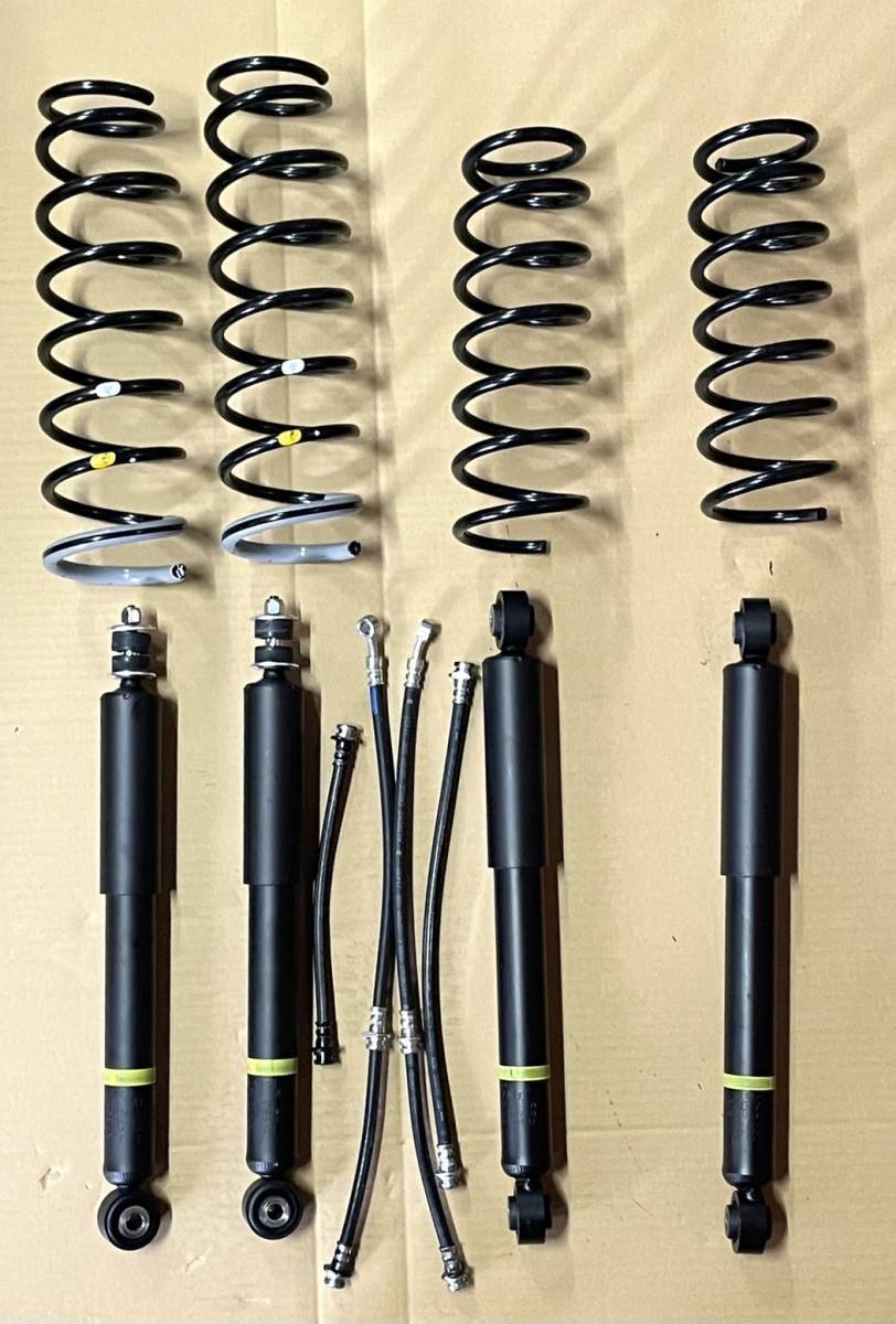美品】ジムニーシエラJB74W純正サスペンションキット／JB23強化流用に