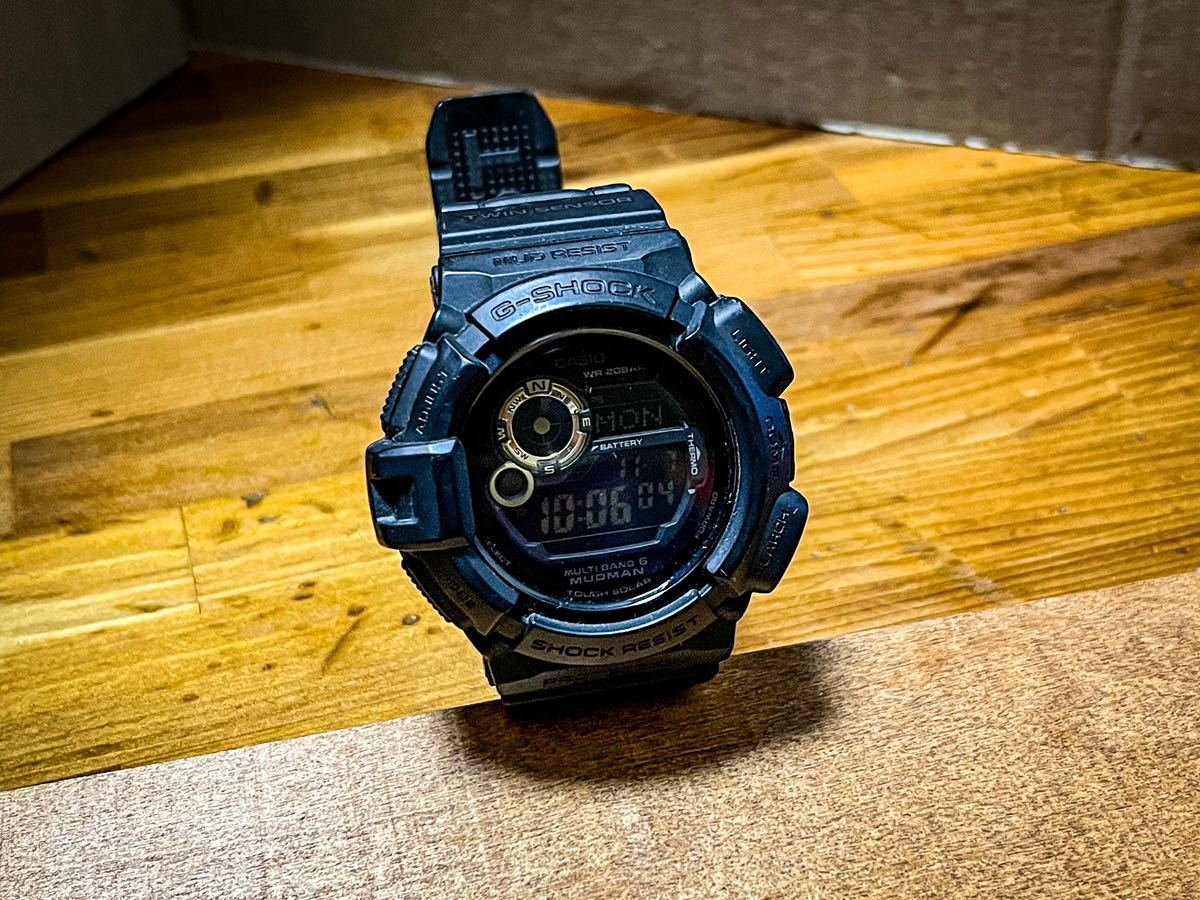 美品 G-SHOCK MUDMAN／マッドマン GW-9300GB電波ソーラー防塵 【公式通販】