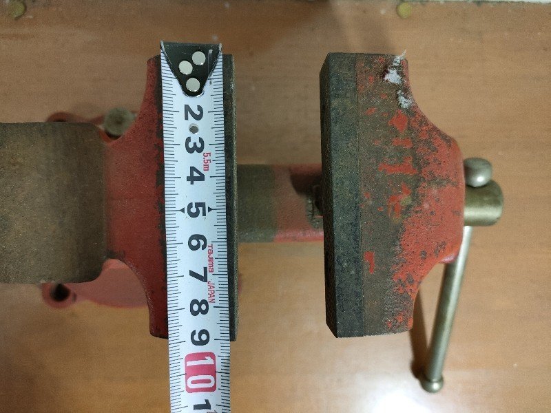エロンERON N-33 バイス 万力 口巾92mm 口開100mm 動作確認済です バイス : ERON ｜ ロックタイト精密マシンバイス|株式会社ナベヤ k6