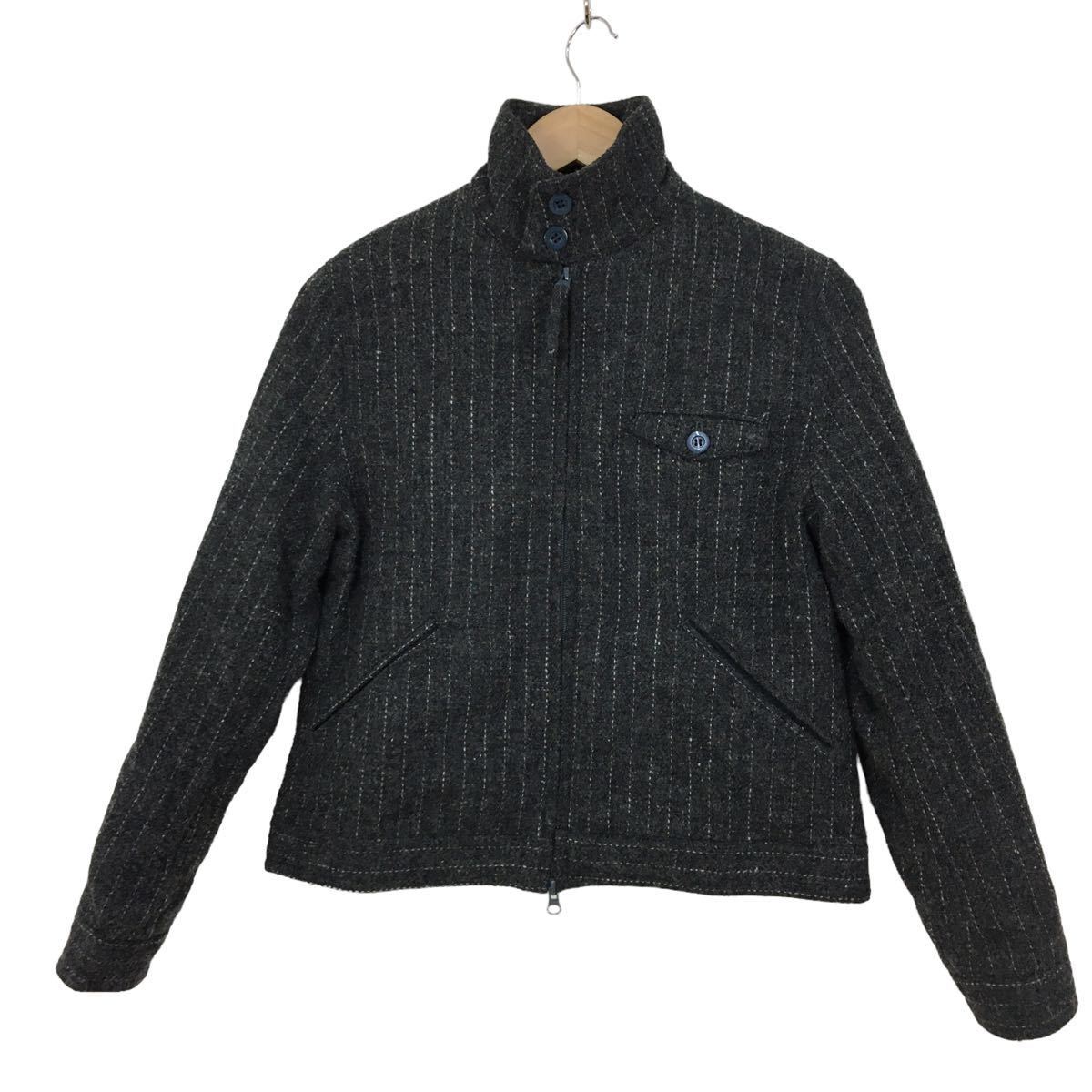 Y457 HARRIS TWEED × KEMPEL ハリスツイード ケンペル ストライプ柄 