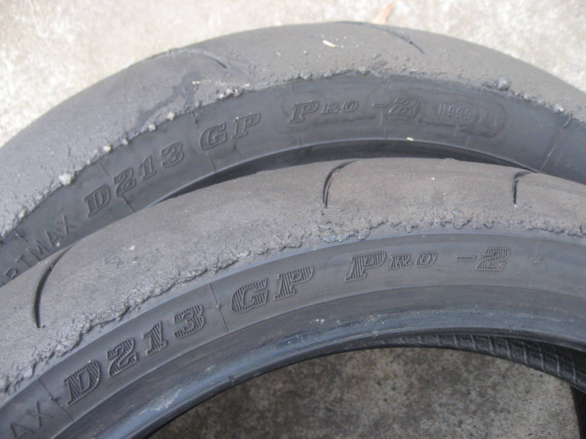 ダンロップ D213 120 200 DUNLOP DUCATI V4 パニガーレ YAMAHA