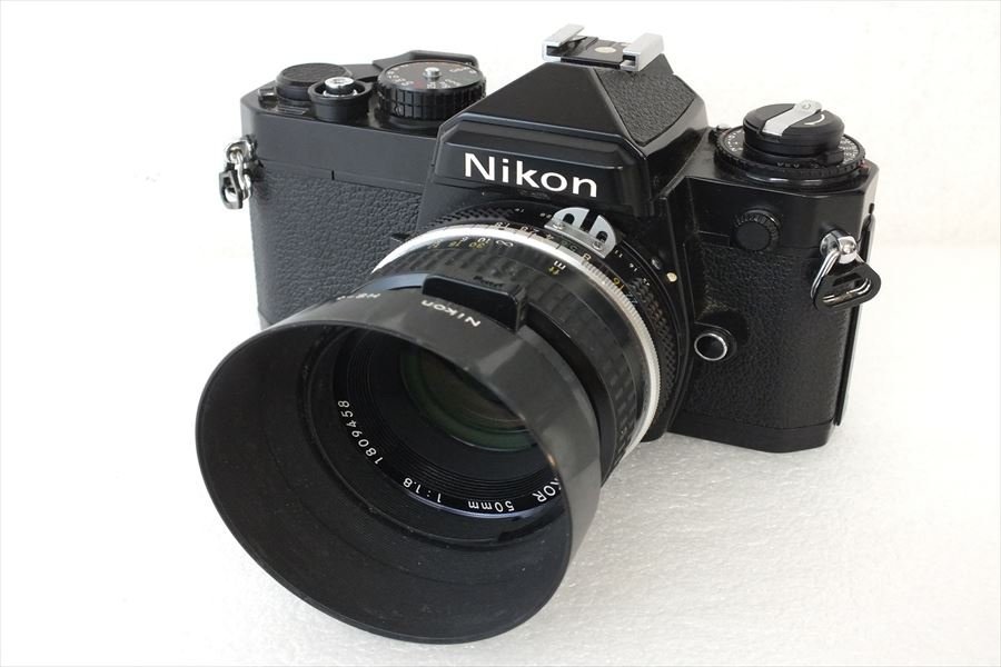 アウトレットのクーポン □ Nikon ニコン FE フィルム一眼レフ 50mm