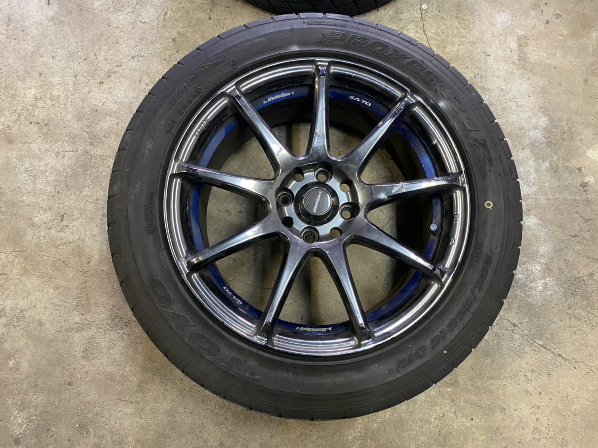 weds sport ウェッズスポーツ SA-70 16インチ 7J 4H PCD100 +38 2本 