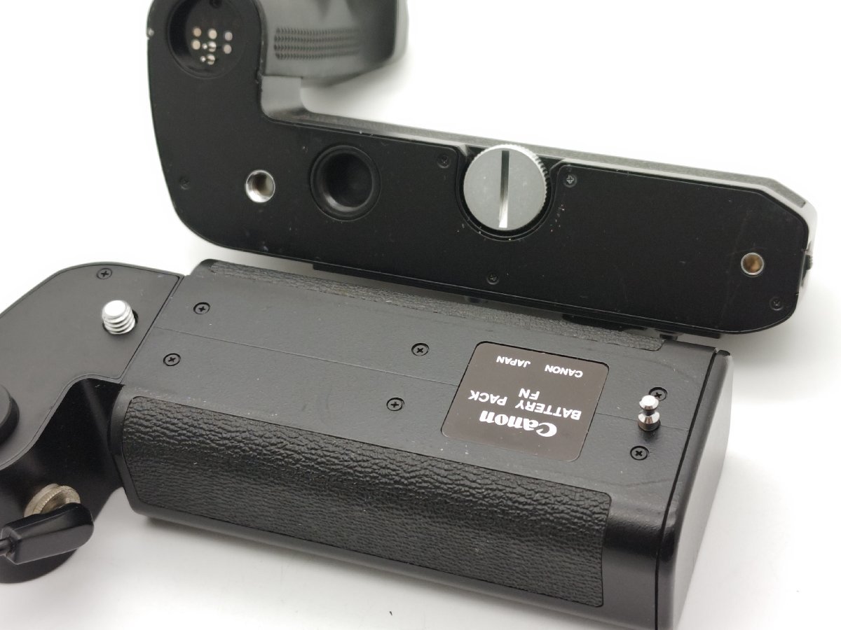 中古】Canon AE MOTOR DRIVE FN + BATERY PACK FN + BATERY CORD C-FN 