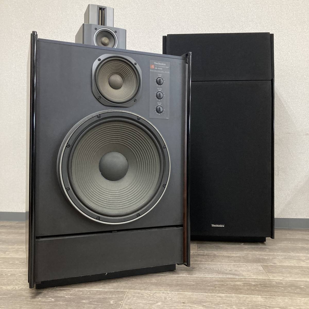 Technics テクニクス スピーカー - ペア SB-3A 2way ⁄ ペアシリアル同 