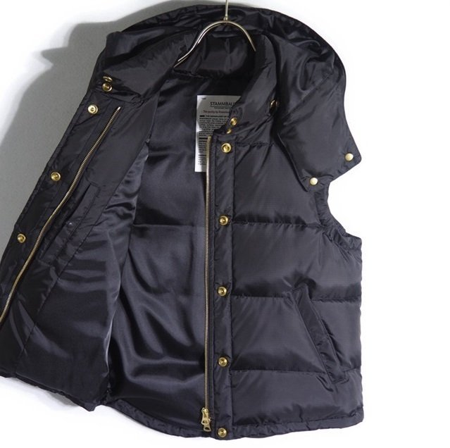 シュタンバウムダウンベスト 黒 Deuxieme Classe ダウンベスト K1384z1