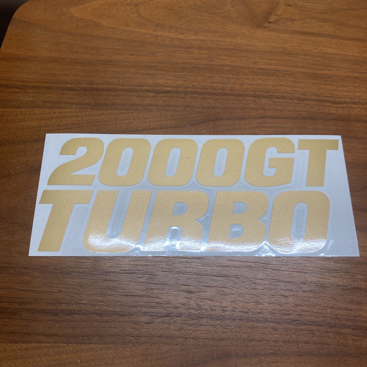 スカイライン ジャパン ターボ サイドステッカー ゴールド 西部警察 マシーンX 2000GT TURBO 2ドア用　GC210 GC211
