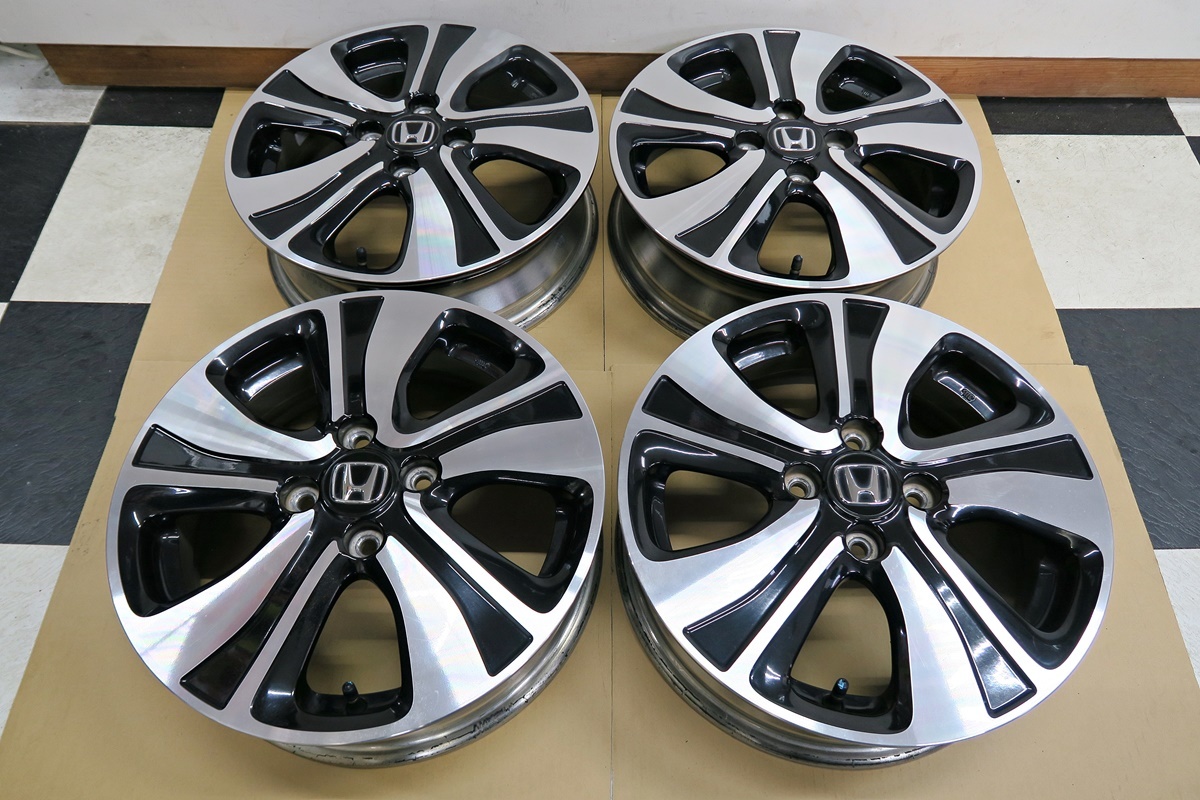 【最安値，限定SALE】 ホンダ N-one純正 15インチ 4.5J インセット45 PCD100 4H ハブ径56 良品(純正品)｜売買されたオークション情報、yahooの商品情報をアーカイブ公開 - オークファン 4穴