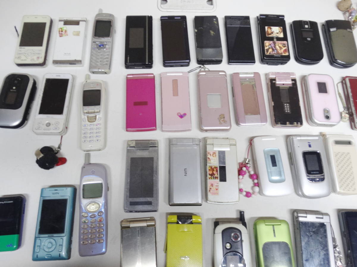Va5655 携帯電話 ジャンク ガラケー まとめて36個 「ジャンク品
