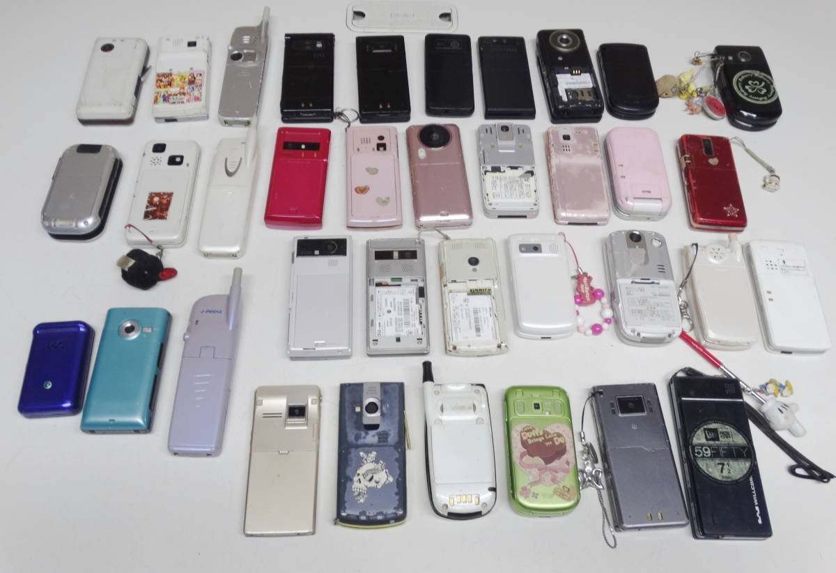 Va5655 携帯電話 ジャンク ガラケー まとめて36個 「ジャンク品