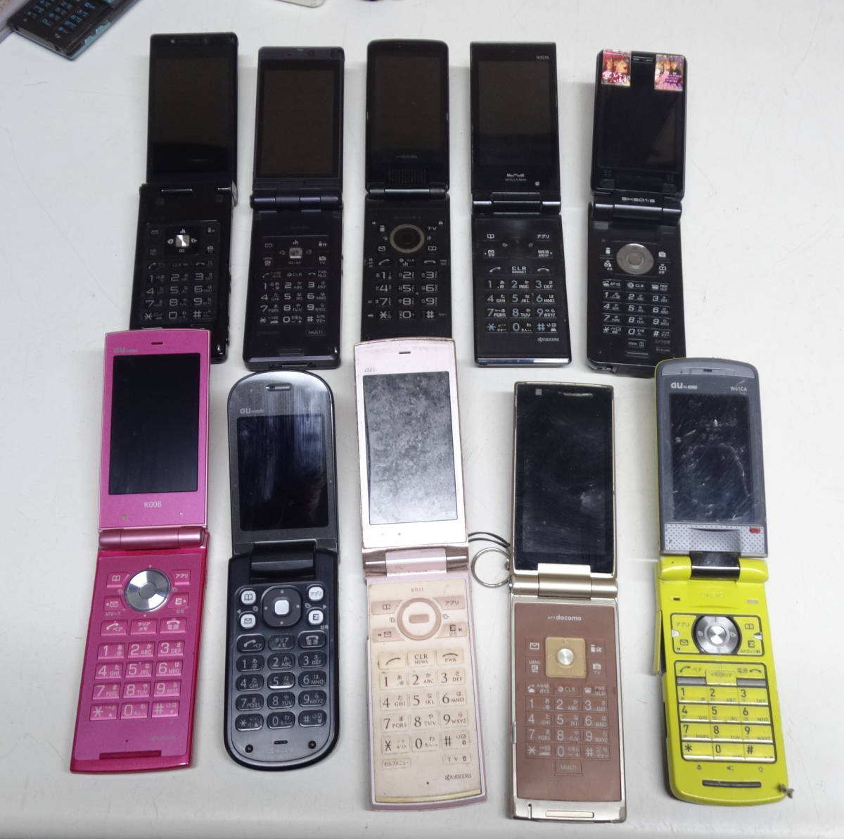 Va5655 携帯電話 ジャンク ガラケー まとめて36個 「ジャンク品