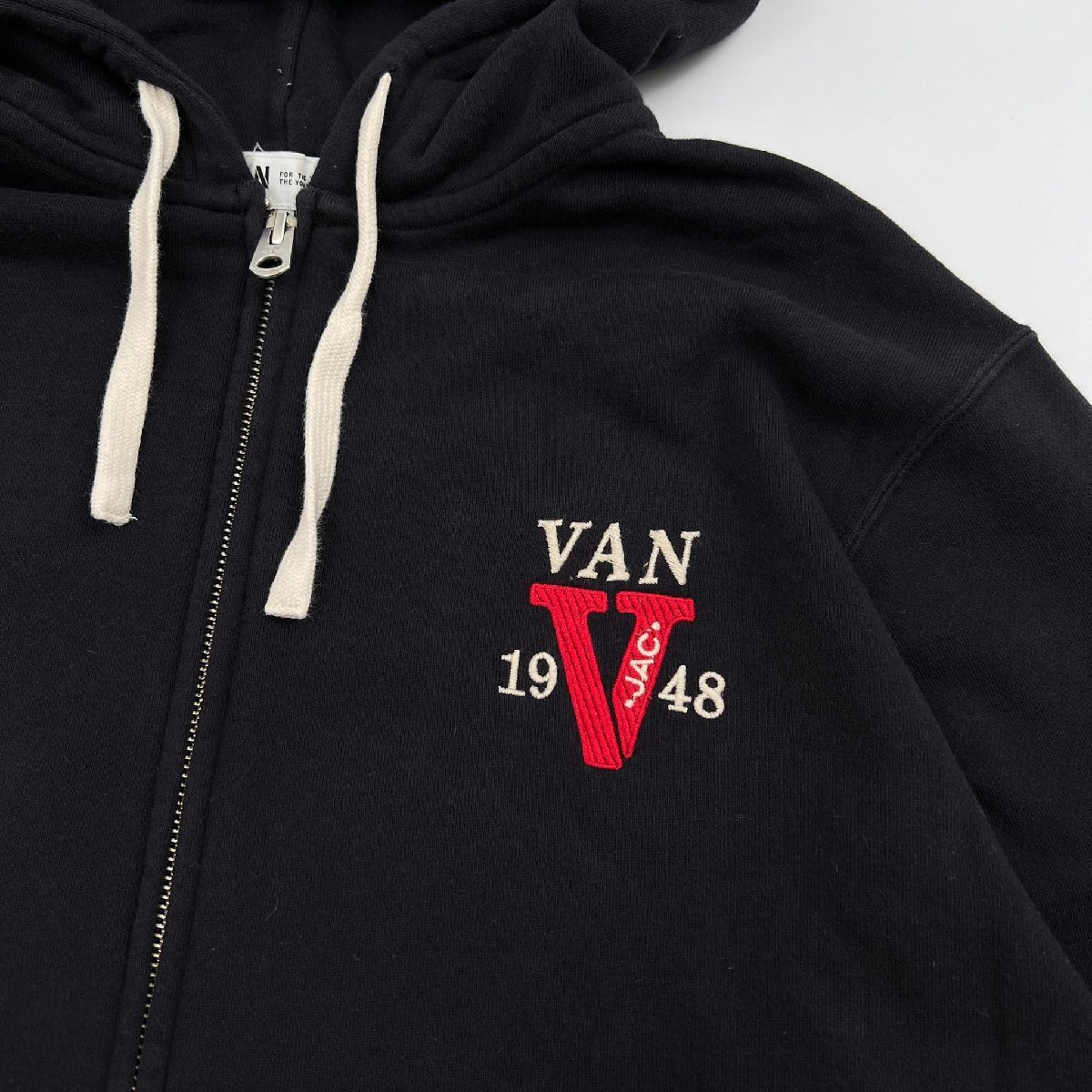 VAN JAC ヴァン ヂャケット アーチロゴ 刺繍 BIGロゴ スウェット