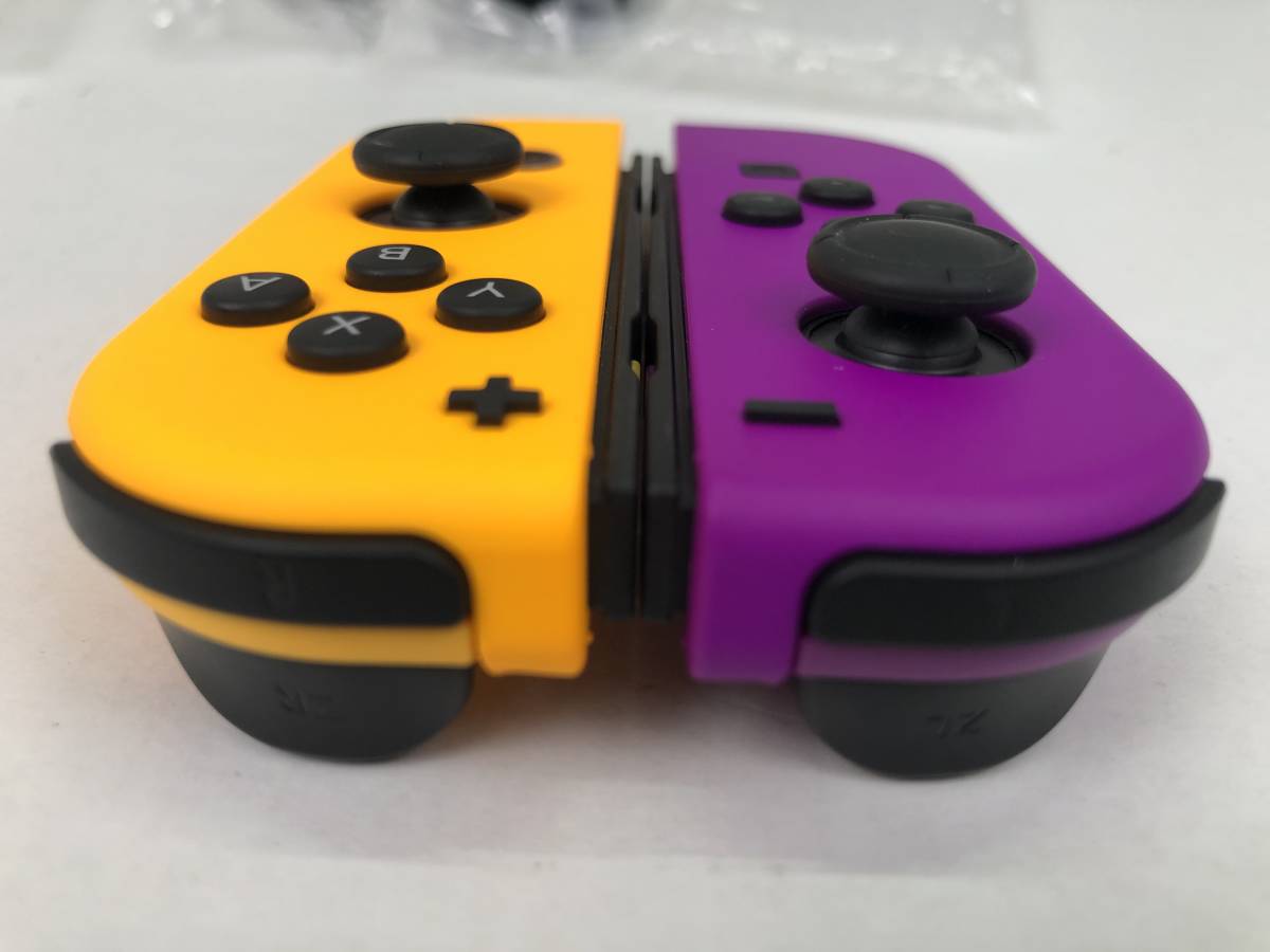 2559】[1円～] Nintendo Switch用Joy-Con (L)ネオンパープル(R
