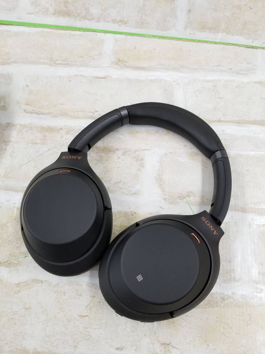 SONY ワイヤレスヘッドホン ブラック TM ( ノイズキャンセリング 電