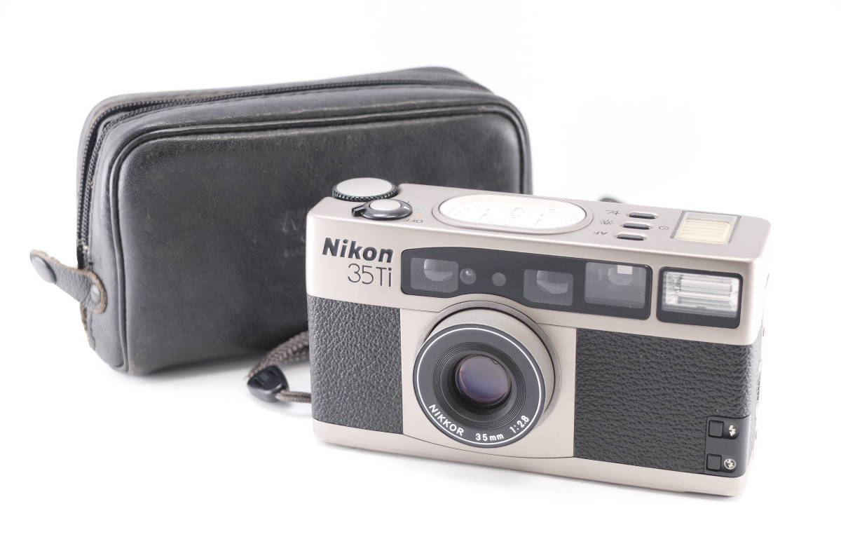 Nikon 35Ti 専用 レザー ケース Black ブラック TP Original