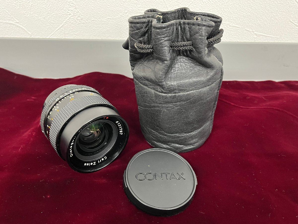 【1円～】CONTAX コンタックス カメラ レンズ Distagon 2，8/28 6131787 中古品 RA-04 Distagon コンタックス CONTAX K2703OB フード 良品