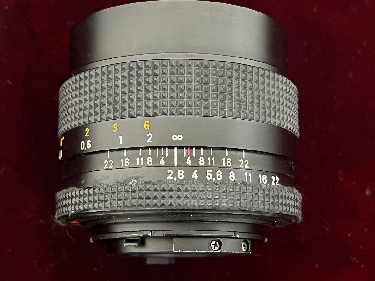 【1円～】CONTAX コンタックス カメラ レンズ Distagon 2，8/28 6131787 中古品 RA-04 Distagon コンタックス CONTAX K2703OB フード 良品