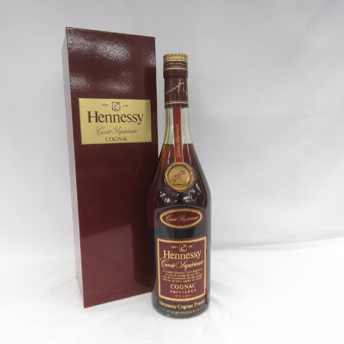 【未開栓】Hennessy ヘネシー キュヴェ スペリオール ブランデー 700ml 40% 箱あり 11124270 1116