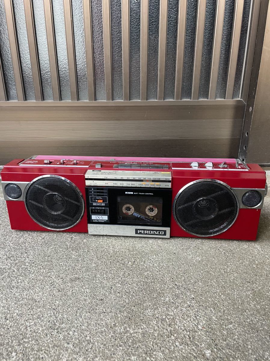 豊富な，限定セール HITACHI 昭和レトロ ラジカセ TRK-LX5(ラジカセ)｜売買されたオークション情報、yahooの商品情報をアーカイブ公開 - オークファン ラジカセ