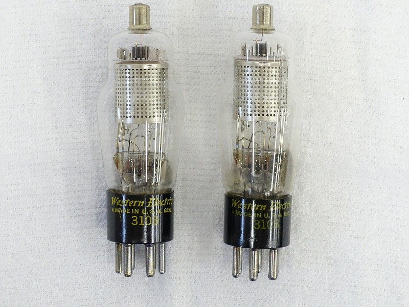 ■□Western Electric 310B 真空管2本 S/N 6852 ウエスタンエレクトリック□■013756024Jm□■