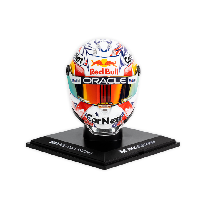 2022年 アメリカGP 1/4 ヘルメット マックス・フェルスタッペン 