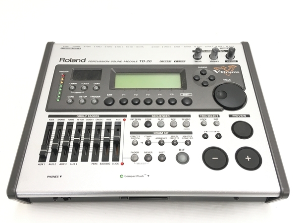 Roland TD-20 音源モジュール 音響機材 ジャンクT6981268